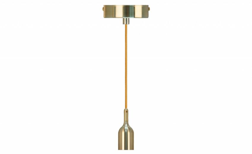 Luxury Bell pendel 1 luce oro E27 57W 150 cm- -Oro-Alluminio Luxury Bell pendel 1 luce oro E27 57W 150 cm- -Oro-Alluminio