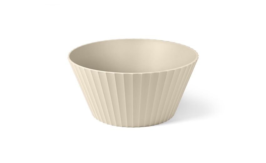 Hera ciotola sugar ø25 cm--Beige-Polipropilene