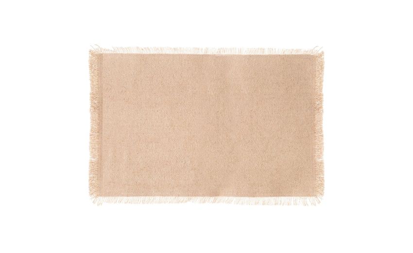 Maha tovaglietta in cotone beige 45x30 cm---100% Cotone-30 cmx45 cm