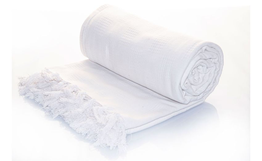Lula copritutto bianco 180x260 cm- --100% Cotone-Singolo Lula copritutto bianco 180x260 cm- --100% Cotone-Singolo