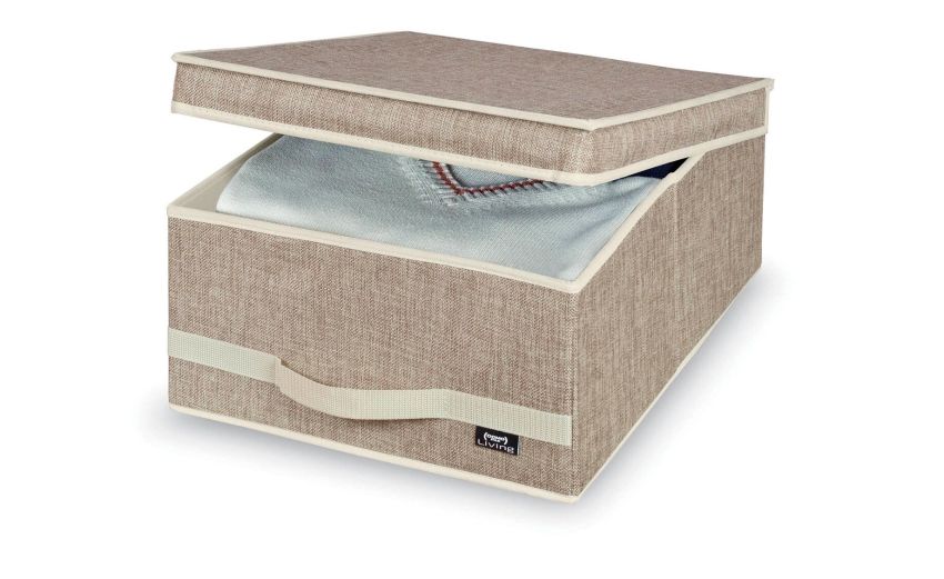 Maison custodia armadio in poliestere 35x45 cm--Tortora-Poliestere-18 cmx35 cm Maison custodia armadio in poliestere 35x45 cm--Tortora-Poliestere-18 cmx35 cm