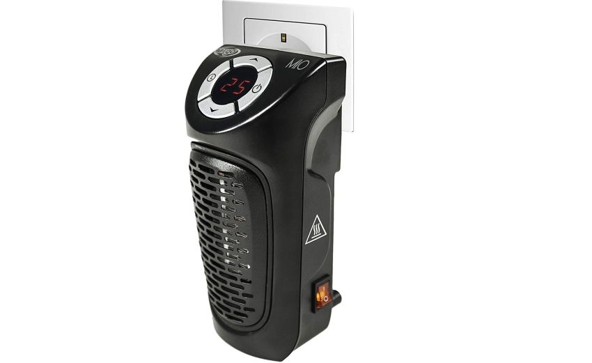 Argo Termoventilatore ceramico personale Mio--Nero--18 Argo Termoventilatore ceramico personale Mio--Nero--18