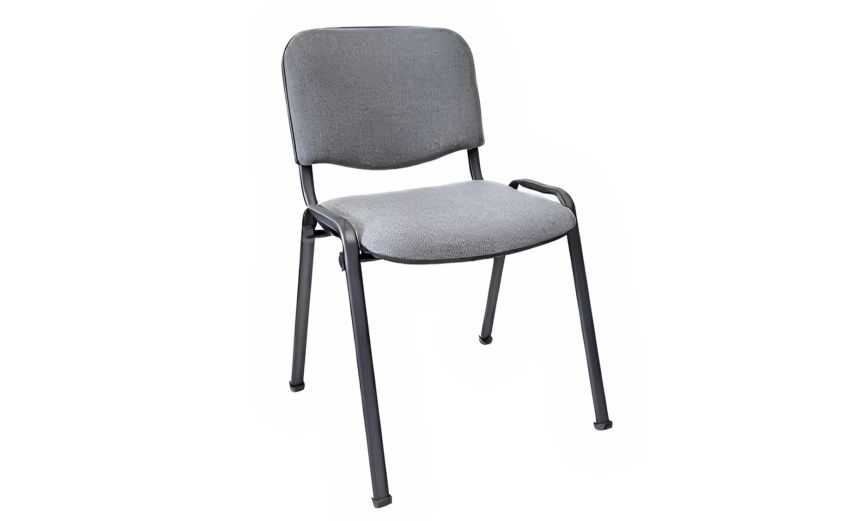 Hunter4 sedia in metallo e tessuto grigio chiaro-Impilabile-Grigio chiaro-Tessuto-80 cmx55 cm Hunter4 sedia in metallo e tessuto grigio chiaro-Impilabile-Grigio chiaro-Tessuto-80 cmx55 cm