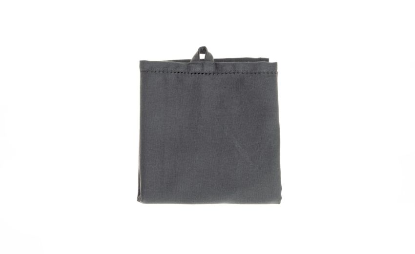 Greta set 2 strofinacci 100% cotone grigio scuro- --100% Cotone-70 cmx50 cm