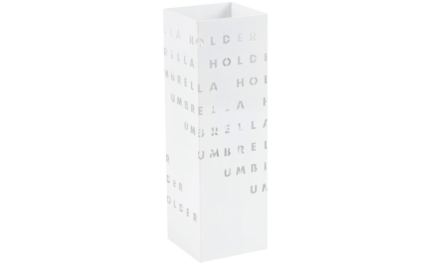 Umbrella portaombrelli in metallo bianco H49 cm- -Bianco-Metallo-49 cmx15 Umbrella portaombrelli in metallo bianco H49 cm- -Bianco-Metallo-49 cmx15