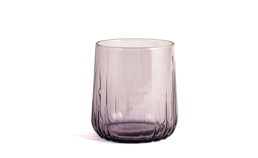 Nova Purple set 3 bicchieri acqua in vetro viola--Viola-Vetro Nova Purple set 3 bicchieri acqua in vetro viola--Viola-Vetro