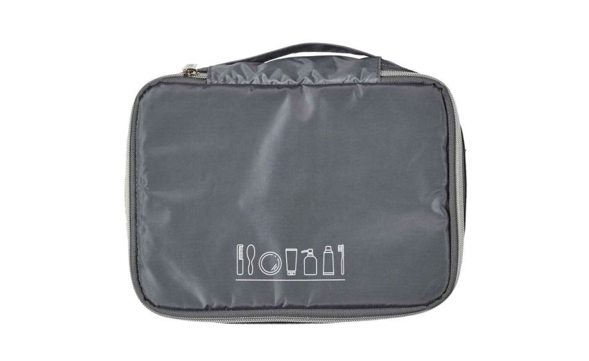 Beauty case da viaggio in poliestere--Grigio-Poliestere-8 Beauty case da viaggio in poliestere--Grigio-Poliestere-8