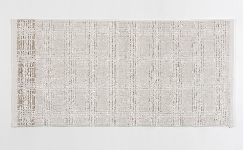 Grid telo bagno beige 70x140 cm---100% Cotone-140 cmx70 cm Grid telo bagno beige 70x140 cm---100% Cotone-140 cmx70 cm