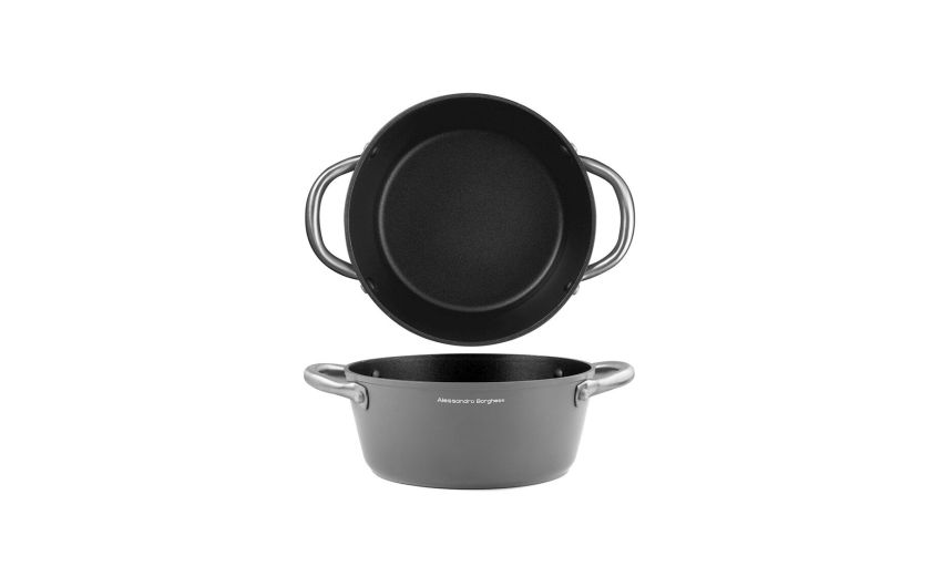 Inox Quality casseruola antiaderente Ø20 cm--Grigio-Alluminio Inox Quality casseruola antiaderente Ø20 cm--Grigio-Alluminio