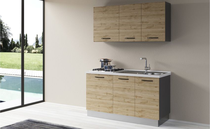 Gilda cucina 150 rovere colore cadiz-1 elettrodomestico--Pannello-216 cmx150 cm Gilda cucina 150 rovere colore cadiz-1 elettrodomestico--Pannello-216 cmx150 cm