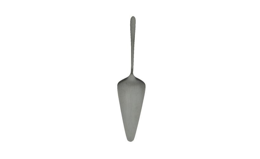 Dolci paletta in acciaio argento 23 cm  - -Argento-Acciaio