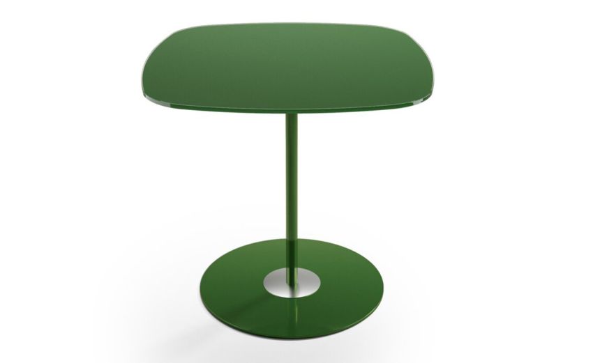 Glass tavolino Dallia quadrato verde h52 cm--Verde-Vetro-52 cmx46 cm Glass tavolino Dallia quadrato verde h52 cm--Verde-Vetro-52 cmx46 cm