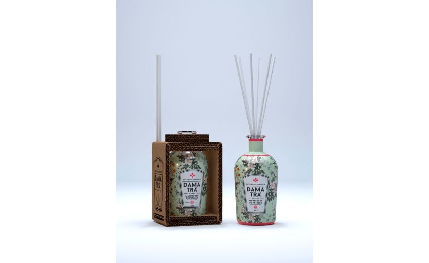 Damatrà diffusore d&#039;essenza rosa e ambra 250 ml---Vetro