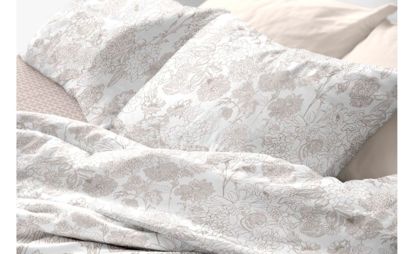 Allegra completo letto matrimoniale in cotone - --100% Cotone-Matrimoniale