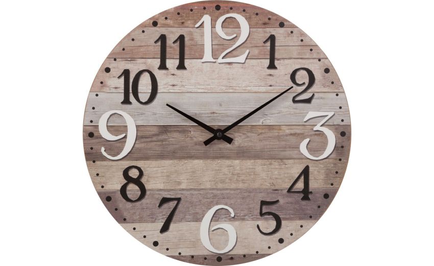 Cameron orologio in mdf Ø38 cm- --Mdf Cameron orologio in mdf Ø38 cm- --Mdf