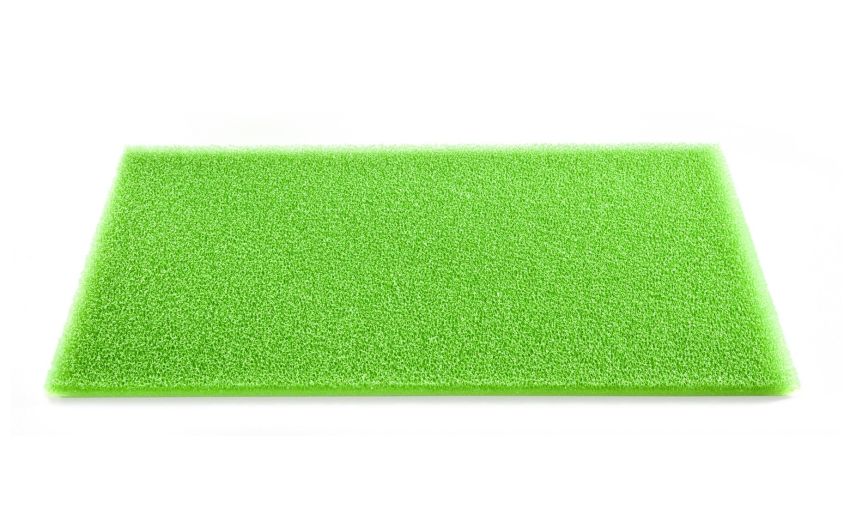 Tappetino salvafreschezza frigo verde 47x30 cm- -Verde-Plastica