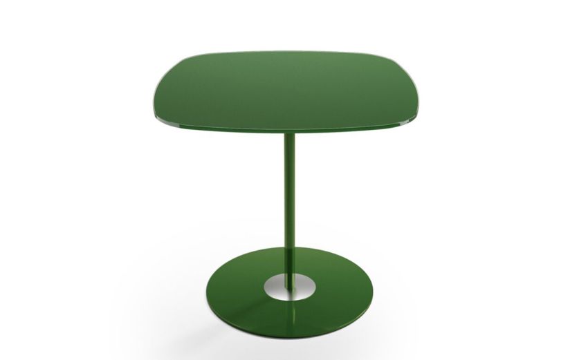 Glass tavolino Dallia quadrato verde h48 cm--Verde-Vetro-48 cmx46 cm Glass tavolino Dallia quadrato verde h48 cm--Verde-Vetro-48 cmx46 cm