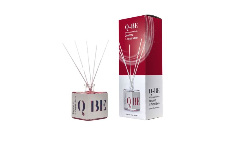 Profumatore QBE zenzero e pepe nero 500 ml---Vetro Profumatore QBE zenzero e pepe nero 500 ml---Vetro