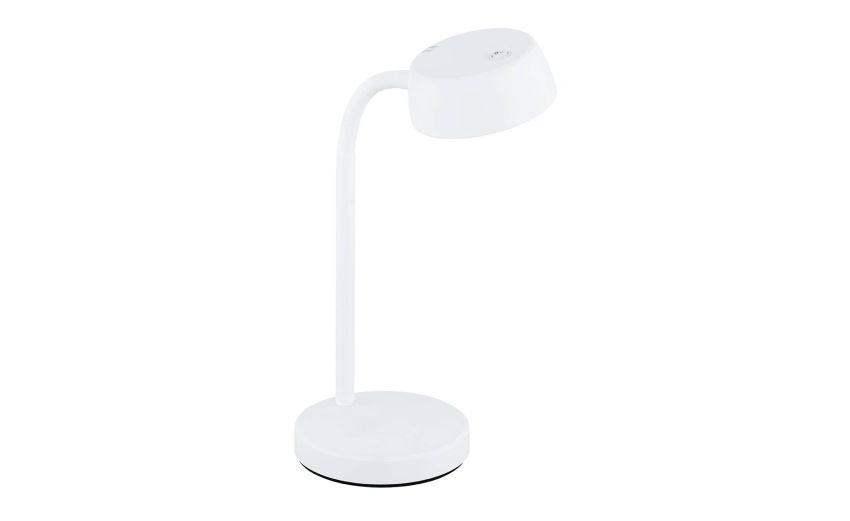 Cabales lampada da tavolo Led 1x4W bianca--Bianca-Policarbonato