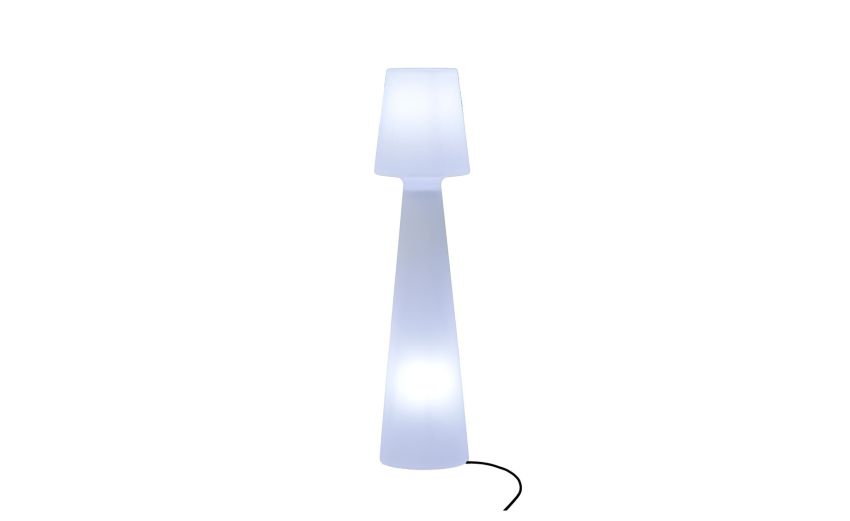 Lola piantana da esterno LED 35W H110 cm- -Bianco-Polipropilene Lola piantana da esterno LED 35W H110 cm- -Bianco-Polipropilene