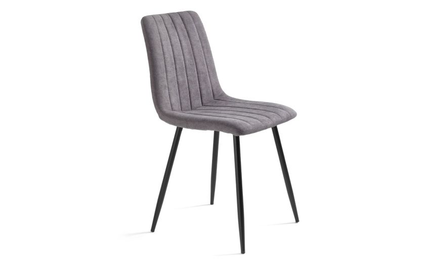 Brenta sedia in tessuto grigio scuro--Grigio scuro-Tessuto-88 cmx45 cm Brenta sedia in tessuto grigio scuro--Grigio scuro-Tessuto-88 cmx45 cm