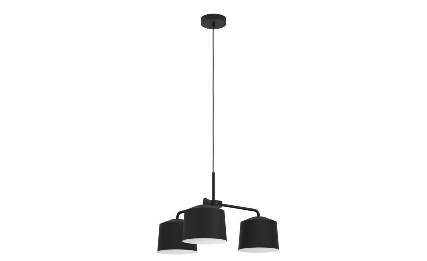 Caguanes sospensione nera h110 cm--Nero-Acciaio