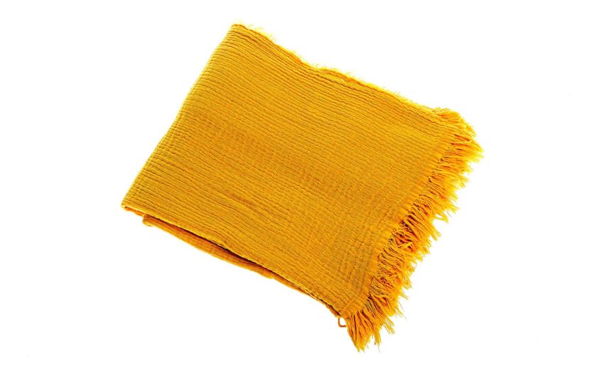 Miki copritutto 130x170 cm giallo- --100% Cotone-Singolo Miki copritutto 130x170 cm giallo- --100% Cotone-Singolo