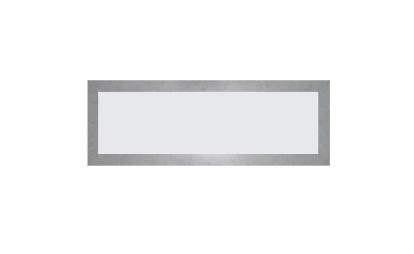 Mary specchio cemento 54x154 cm- -Grigio-Mdf-154 cmx54 cm