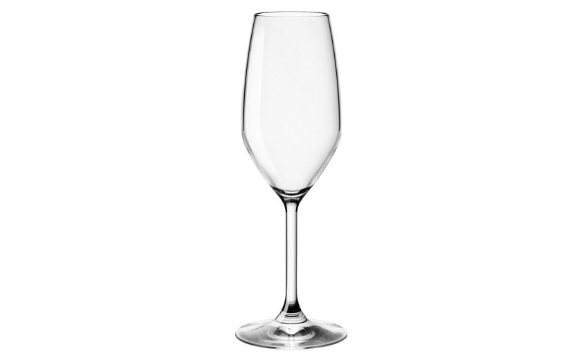 Divino flute in vetro 240 ml- -Trasparente Divino flute in vetro 240 ml- -Trasparente
