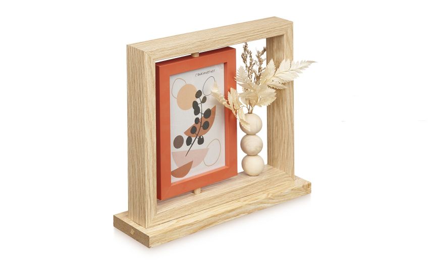 Ramil portafoto 10x15 cm--Arancione-Mdf-23 cmx7 cm Ramil portafoto 10x15 cm--Arancione-Mdf-23 cmx7 cm