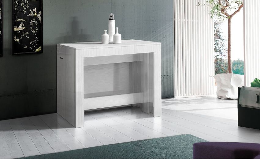 Handy consolle allungabile larice bianco-Consolle allungabile Handy consolle allungabile larice bianco-Consolle allungabile