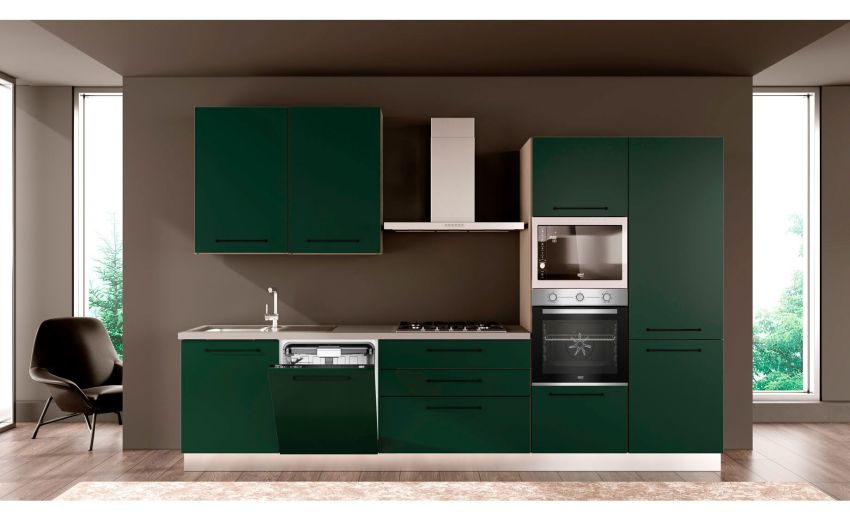 Noa cucina 330 cm colori a scelta-5 elettrodomestici Noa cucina 330 cm colori a scelta-5 elettrodomestici