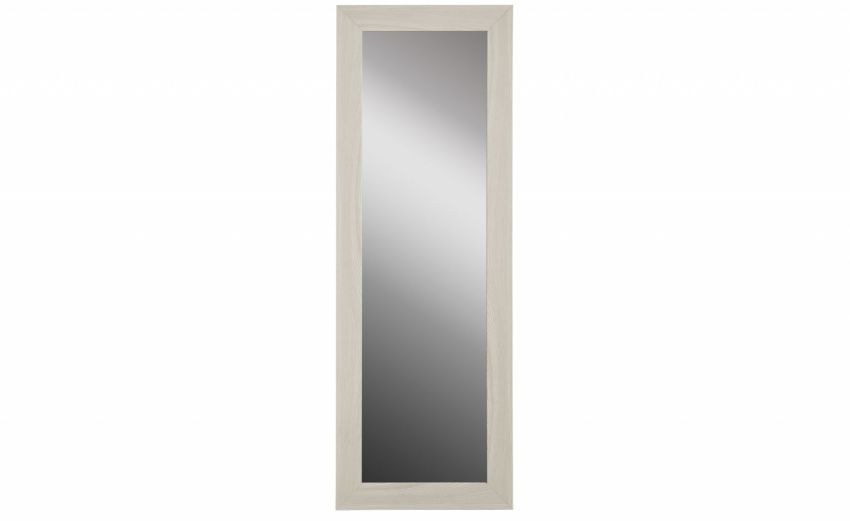Mary specchio bianco 54x154 cm - -Bianco-Mdf-154 cmx54 cm Mary specchio bianco 54x154 cm - -Bianco-Mdf-154 cmx54 cm