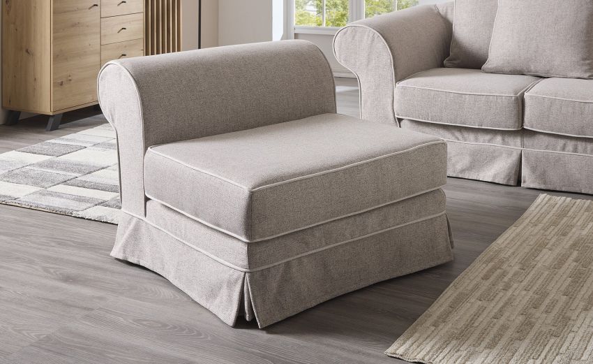 Tenerife elemento 1 posto in tessuto beige-Sfoderabile-Beige-Tessuto-75 cmx85 cm Tenerife elemento 1 posto in tessuto beige-Sfoderabile-Beige-Tessuto-75 cmx85 cm