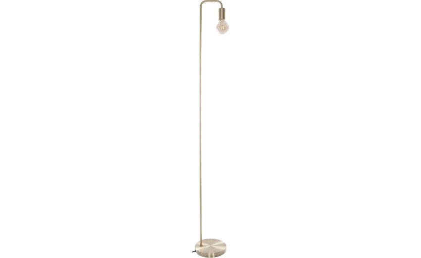 Keli piantana in ferro dorato E27 40W H150 cm- -Oro-Ferro-150 cmx20 cm Keli piantana in ferro dorato E27 40W H150 cm- -Oro-Ferro-150 cmx20 cm