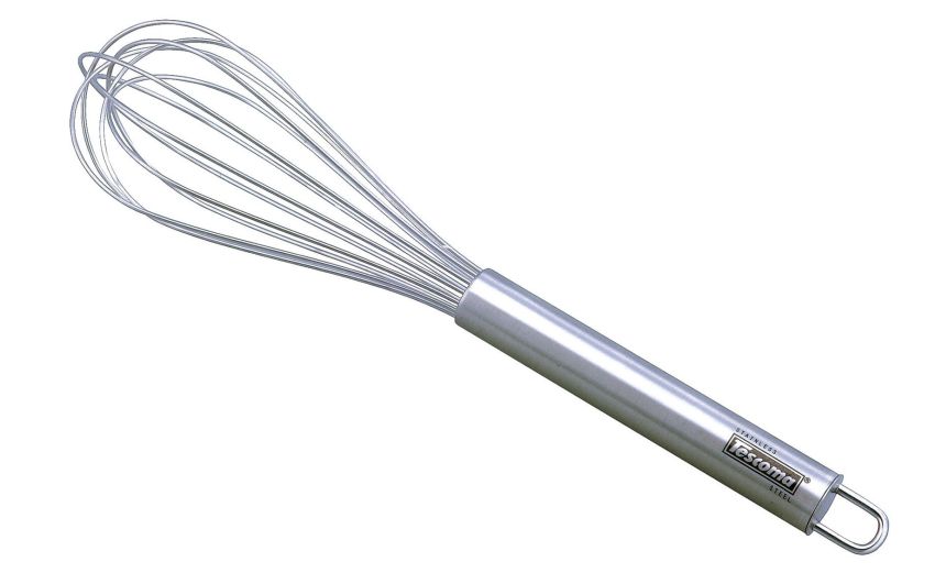 Delicia frusta in acciaio inox 30 cm- -Cromo