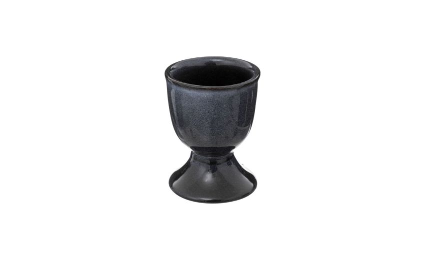 Callie porta uovo in gres blu H7 cm--Blu-Gres
