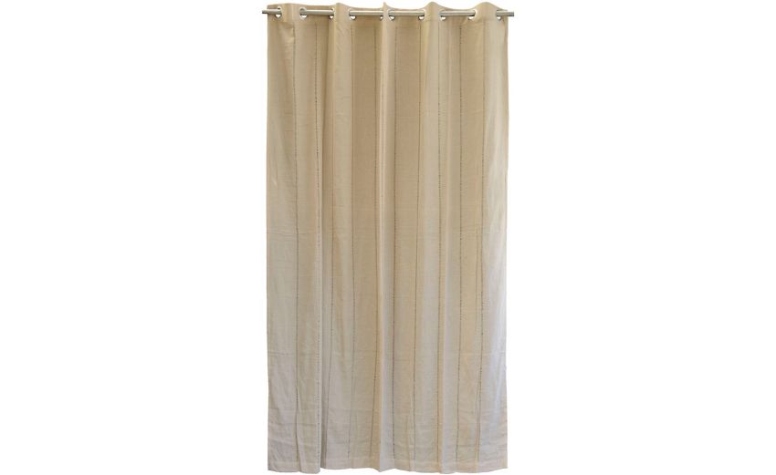 Agata tenda tortora 140x290 cm- -Tortora-90% Cotone;10% Poliestere-290 cmx140 cm Agata tenda tortora 140x290 cm- -Tortora-90% Cotone;10% Poliestere-290 cmx140 cm