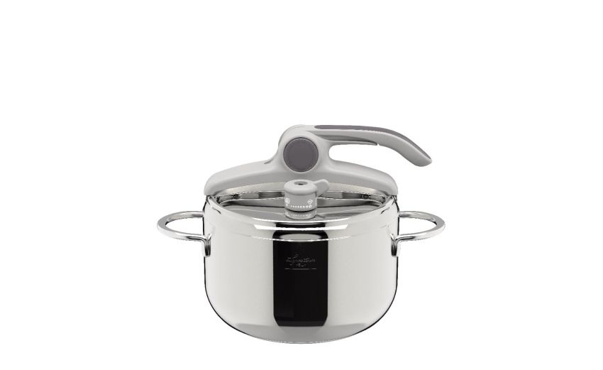 Deliziosa Lagoeasy pentola a pressione 5L- -Cromo-Alluminio