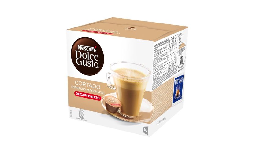 Nescafé Dolce Gusto Box 16 capsule Cortado-macchiato Decaffeinato Nescafé Dolce Gusto Box 16 capsule Cortado-macchiato Decaffeinato