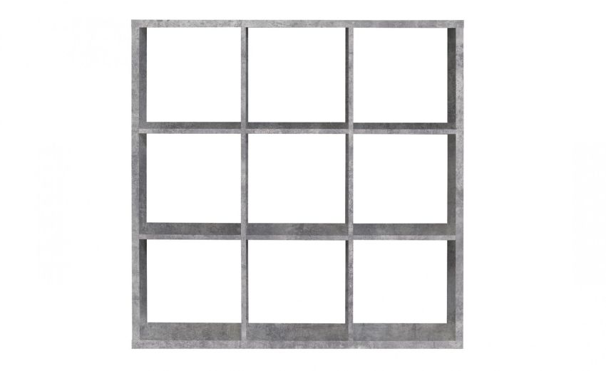 Cube libreria cememto 9 vani--Cemento-Pannello-107 cmx107.2 cm Cube libreria cememto 9 vani--Cemento-Pannello-107 cmx107.2 cm