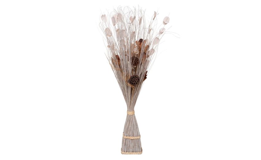 Mazzo con rami e fiori secchi h100 cm- --Piante secche-100 cmx65 cm