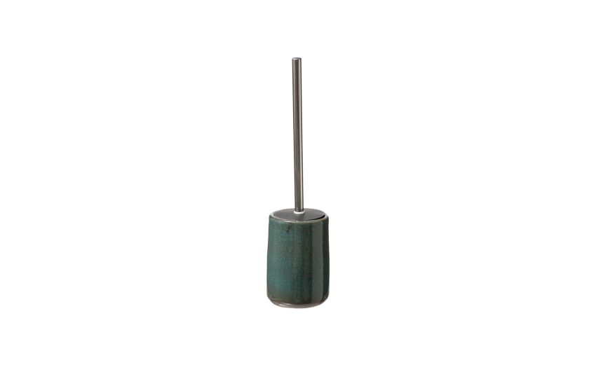 Harmony scopino bagno in cermica verde Ø10x40 cm--Verde-Ceramica