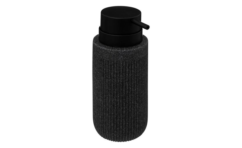 Onyx dispenser sapone in poliresina nero--Nero-Poliresina Onyx dispenser sapone in poliresina nero--Nero-Poliresina