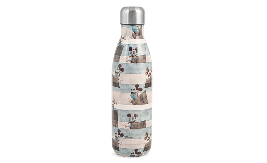 Mickey bottiglia termica in acciaio inox 500 ml - -Grigio Mickey bottiglia termica in acciaio inox 500 ml - -Grigio