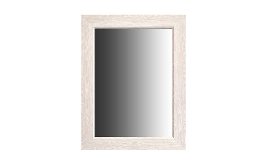 Ada specchio sbiancato 50x70 cm-Con cornice-Bianco-Mdf-70 cmx50 cm