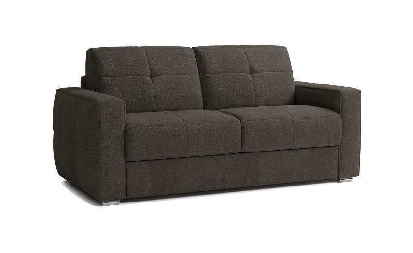 Sira divano letto in tessuto color nero--Nero-Tessuto-90 cmx200 cm Sira divano letto in tessuto color nero--Nero-Tessuto-90 cmx200 cm