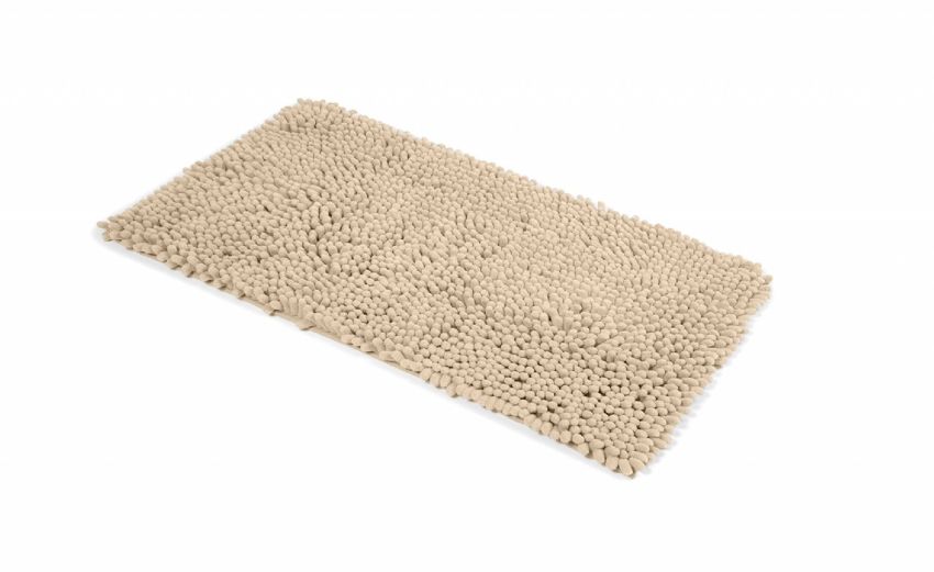 Passatello tappeto bagno beige 50x80 cm- --Poliestere-80 cmx50 cm Passatello tappeto bagno beige 50x80 cm- --Poliestere-80 cmx50 cm