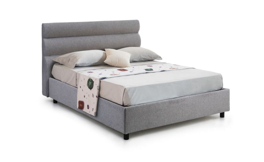 Baleari letto matrimoniale comfort sale e pepe-In tessuto