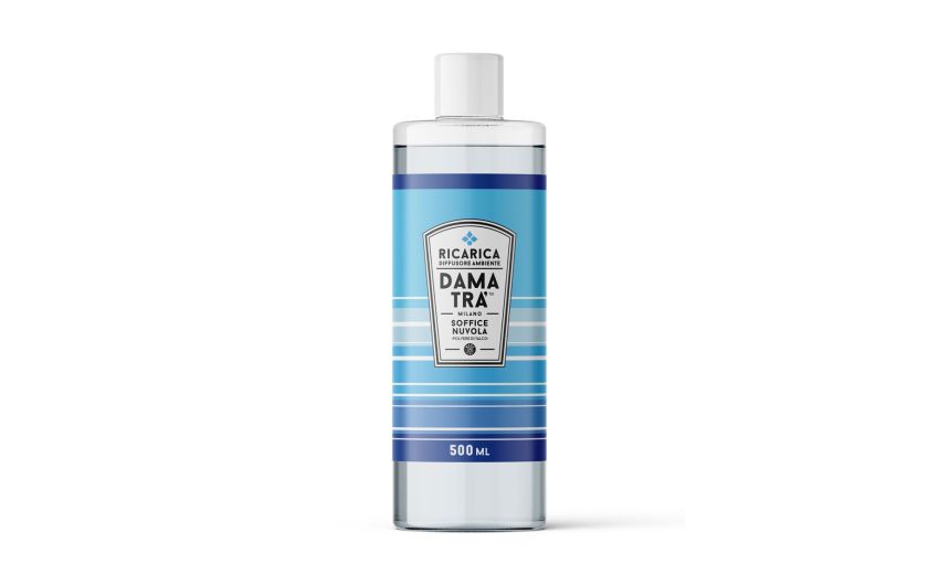 Damatrà ricarica diffusore d'essenza talco 500 ml---Polietilene Damatrà ricarica diffusore d'essenza talco 500 ml---Polietilene
